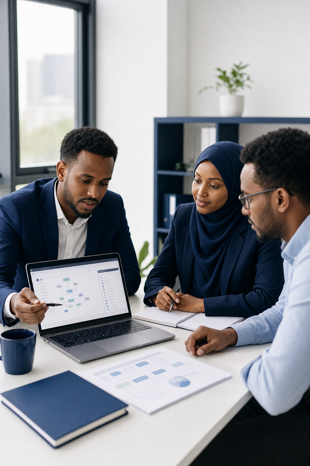 Haldoor consultants reviewing business systems